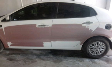 小型汽車保險杠、車門、葉子板噴漆